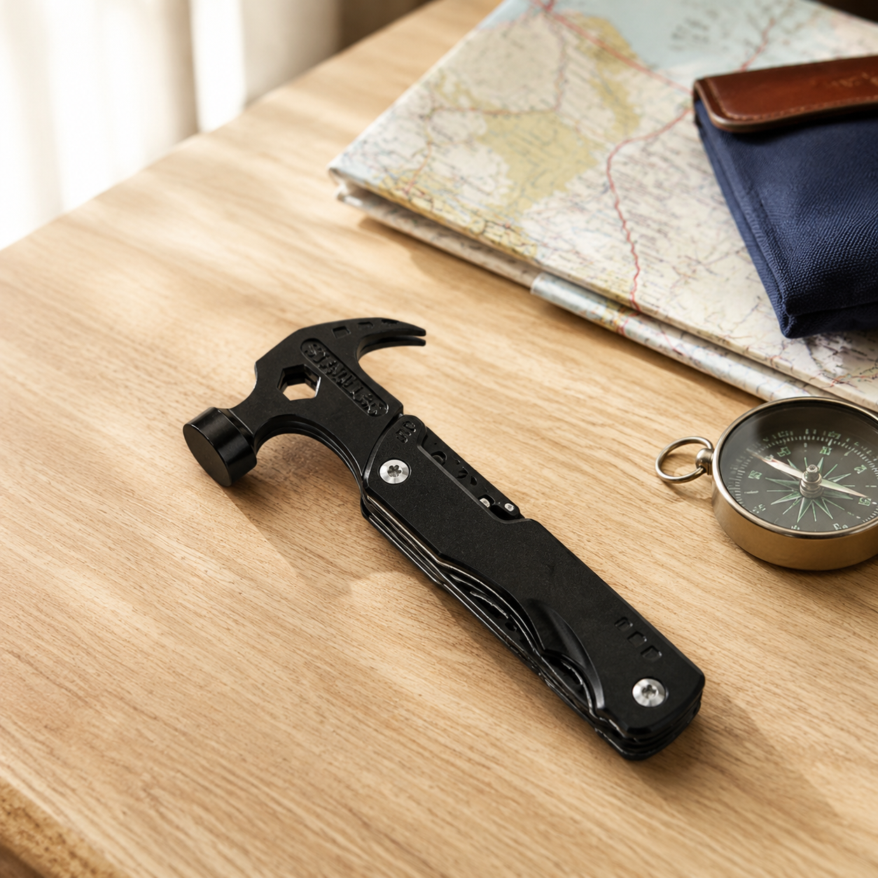 Multitool 12 en 1 - Outil Multifonction  - KRAVEN PRO - Acier Inox 420