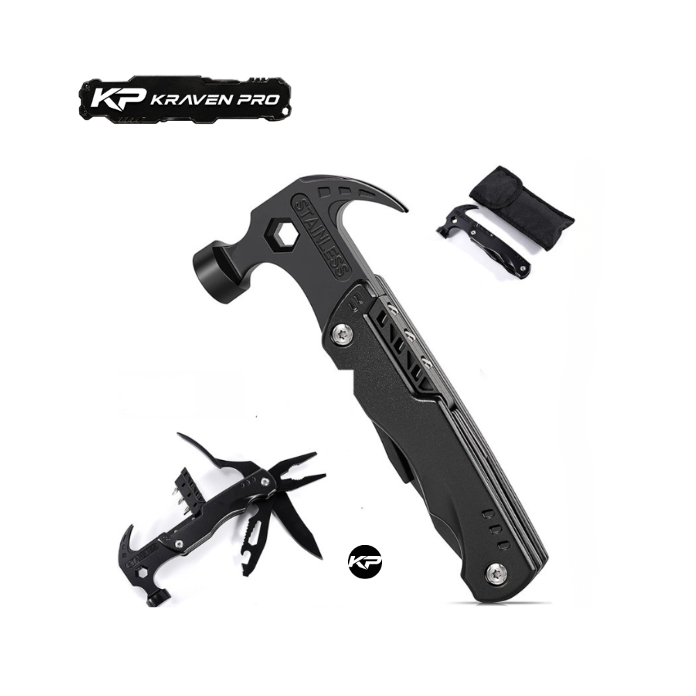 KRAVEN PRO - Outil Multifonction 12 en 1
