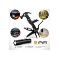KRAVEN PRO outil multifonction 12 en 1 acier inoxydable 420 camping survie